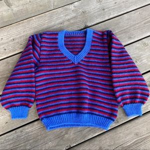 Kid’s Homemade Knit Sweater